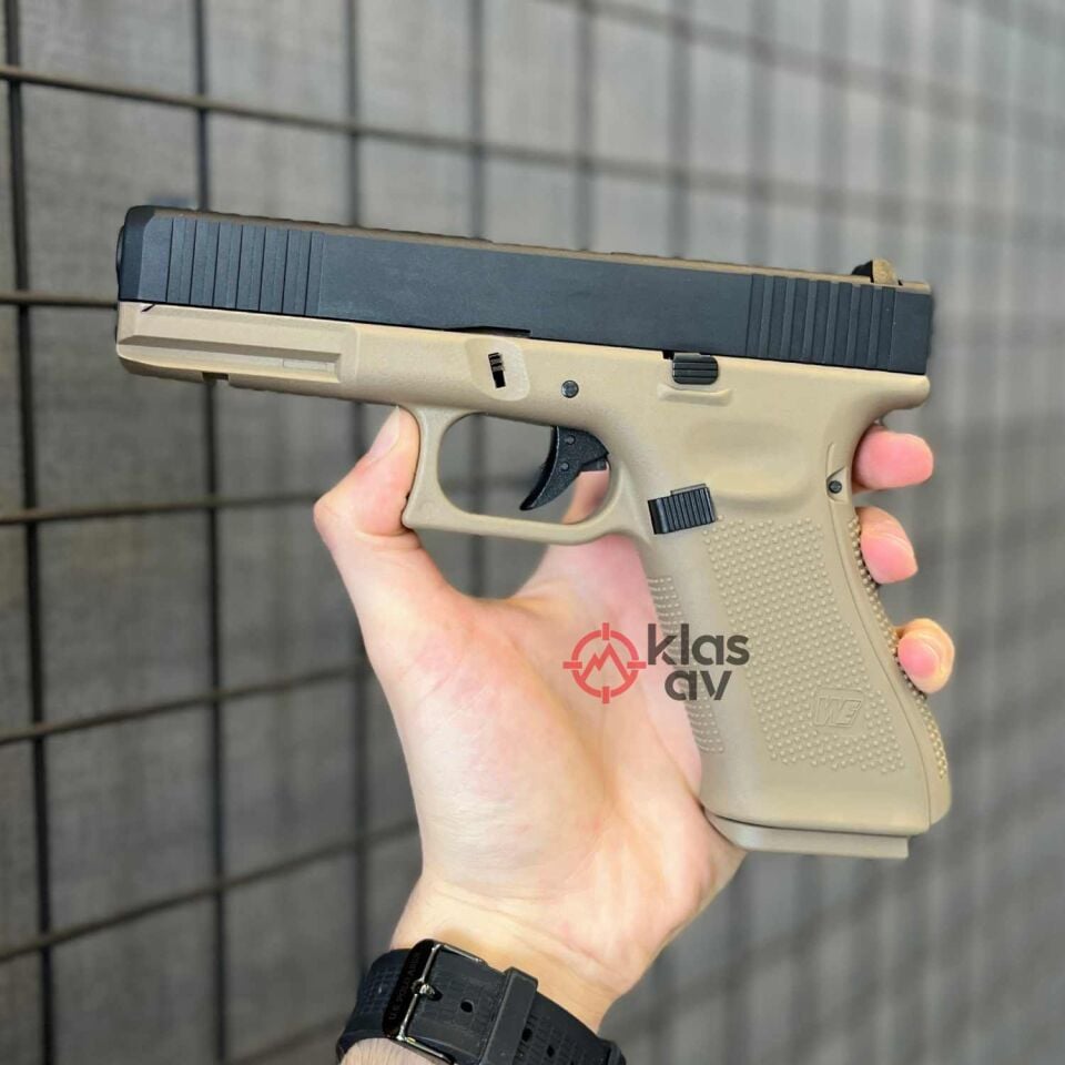 We Glock G17 ''F'' Gen5 2-Tone Siyah/Tan Airsoft Tabanca