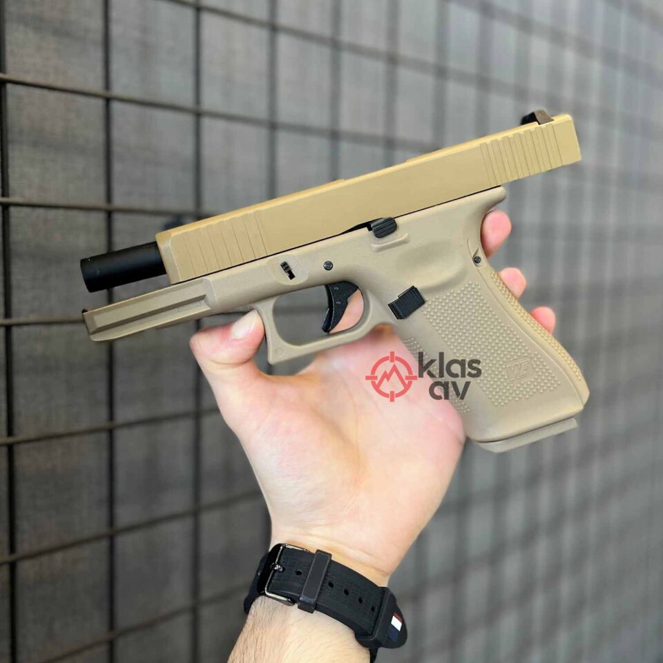 We Glock G17 ''F'' Gen5 Full Tan Airsoft Tabanca