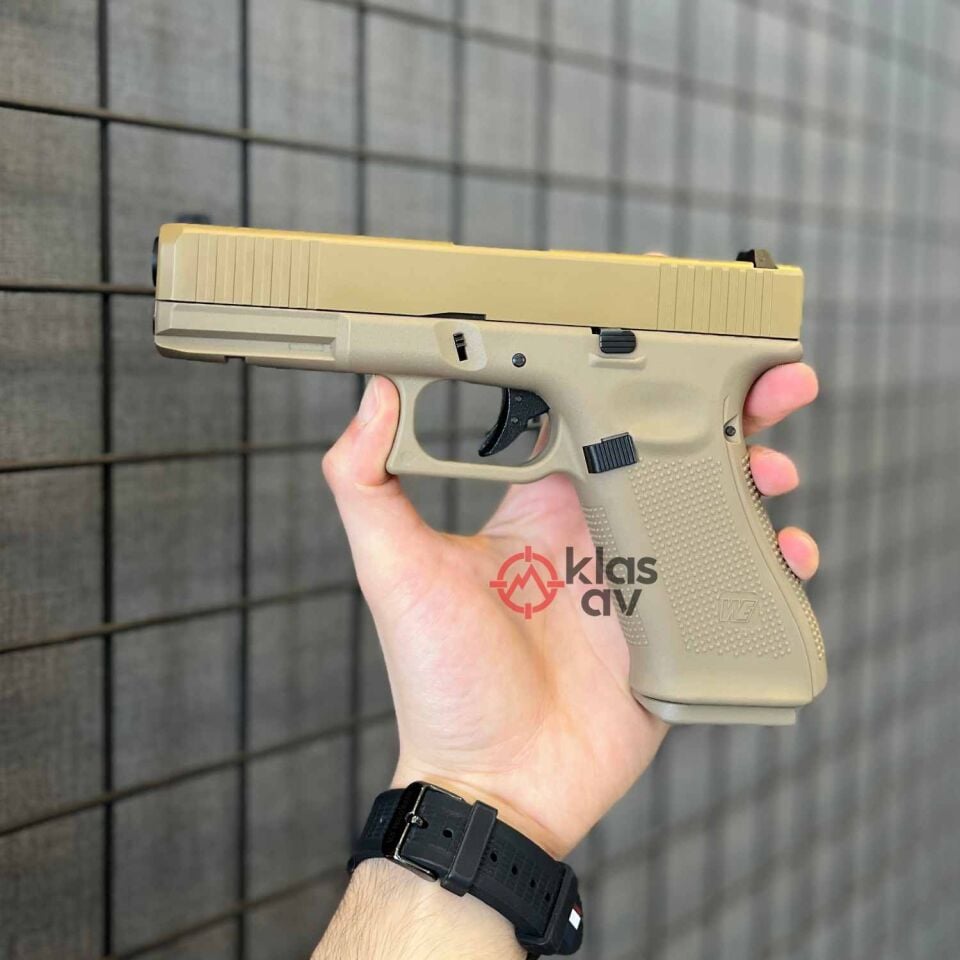 We Glock G17 ''F'' Gen5 Full Tan Airsoft Tabanca