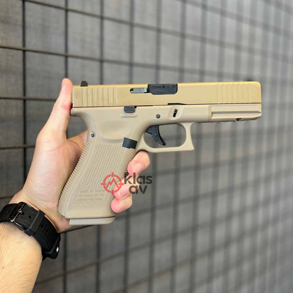 We Glock G17 ''F'' Gen5 Full Tan Airsoft Tabanca