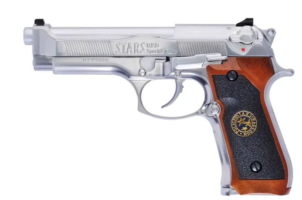 We M92 Beretta Full Metal Full Auto Airsoft Tabanca Silver Gümüş