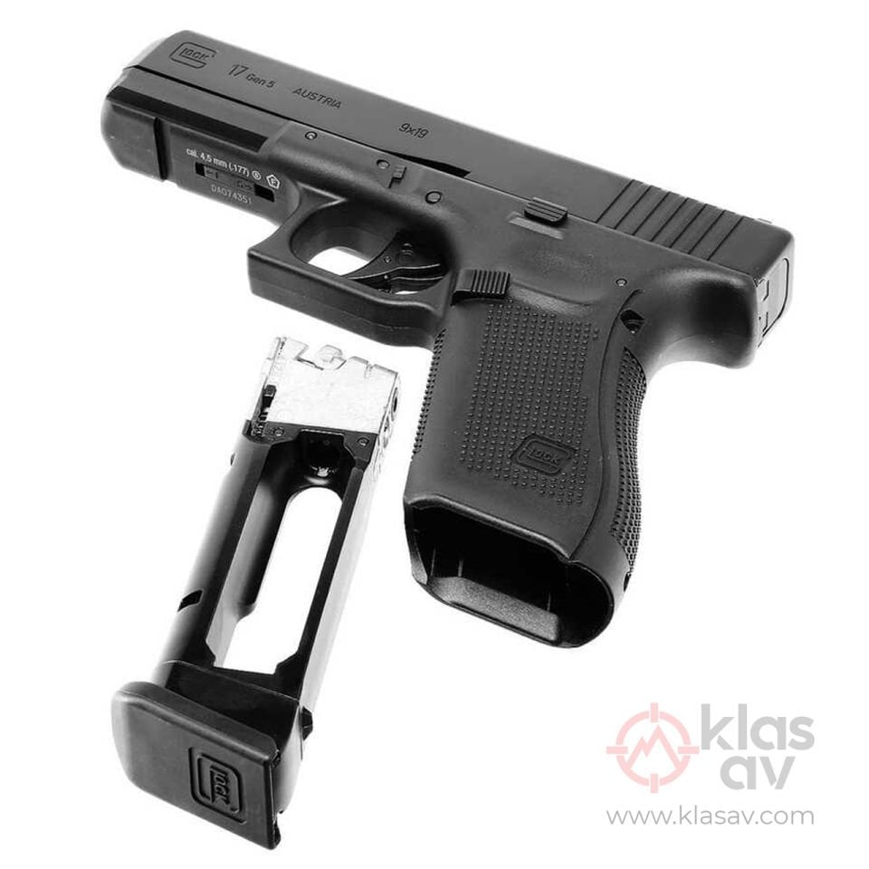 UMAREX Glock 17 Gen5 4.5mm Havalı Tabanca Blowbackli
