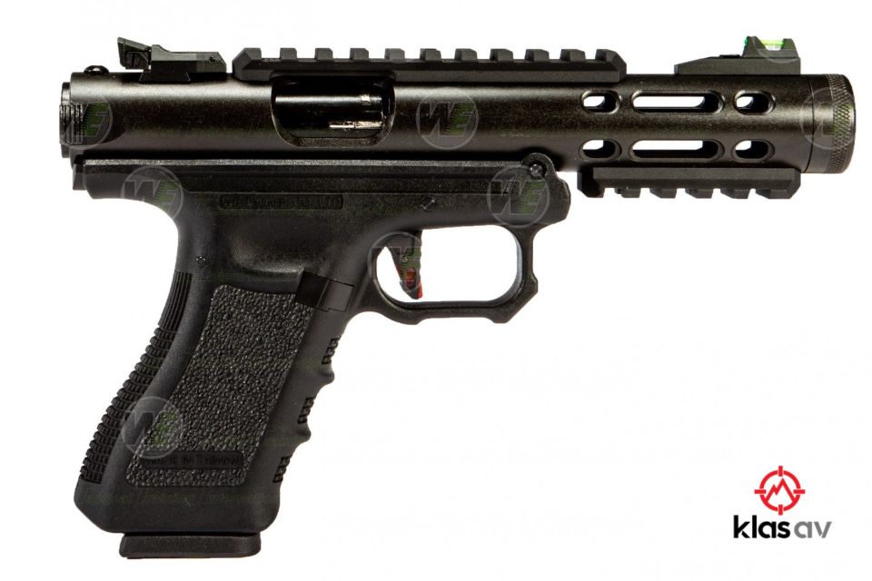 WE Galaxy BK Glock/Ruger HYBRID GBB Airsoft Tabanca Siyah