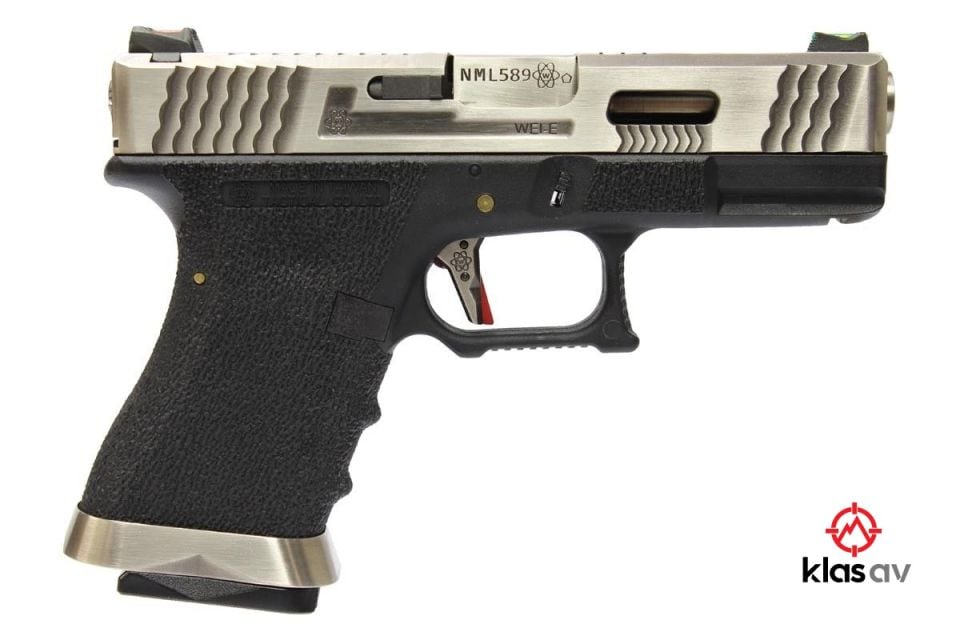 WE Glock G19 T7 GreenGas-Blowback Airsoft Tabanca