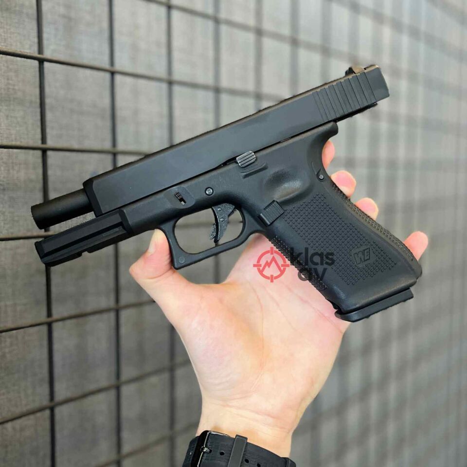 WE Glock 17 Gen5 Airsoft Tabanca (GreenGas-Blowback) 6mm Siyah