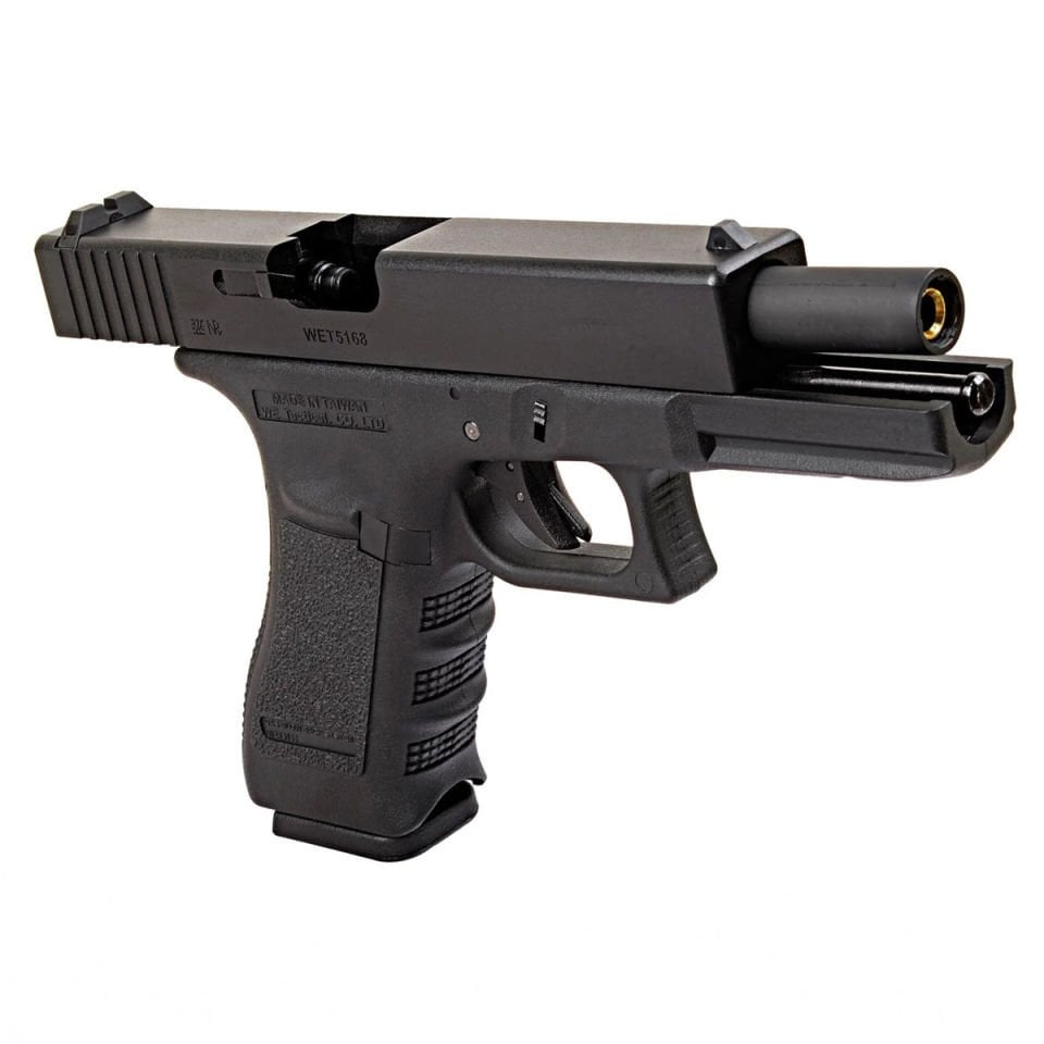 WE Glock 17 Gen5 Airsoft Tabanca (GreenGas-Blowback) 6mm Siyah