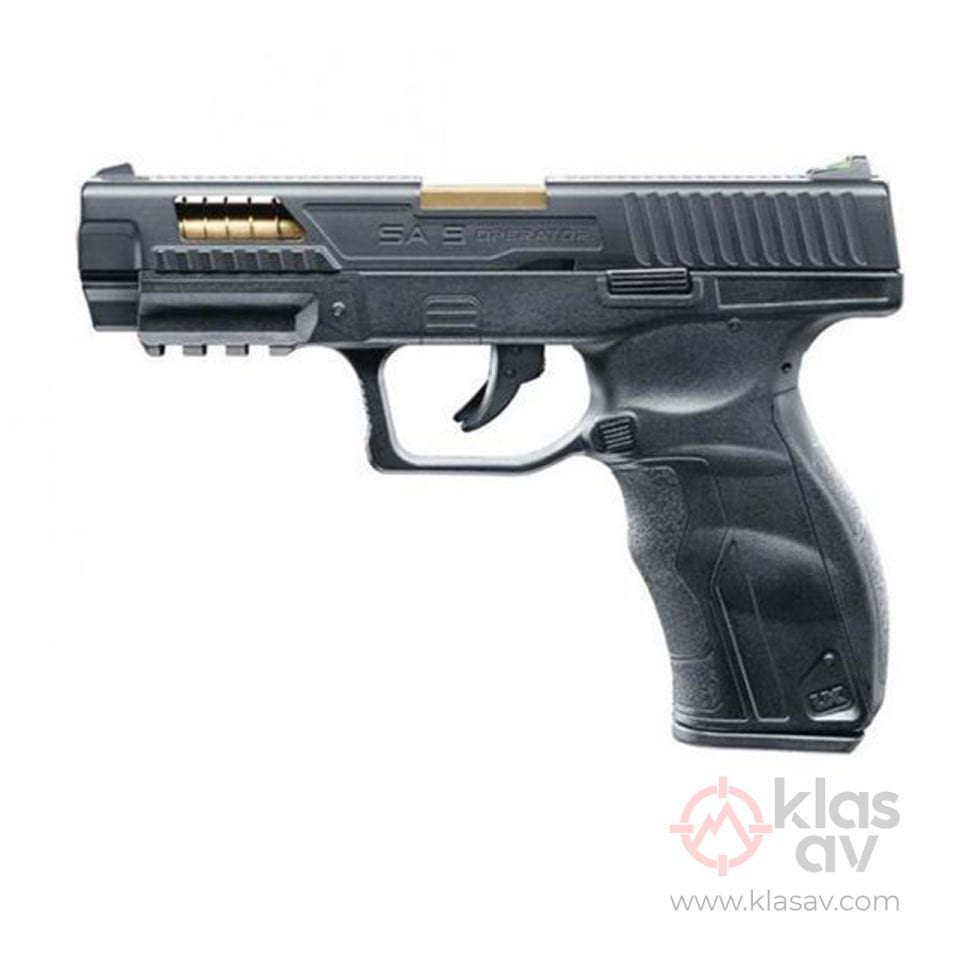 UMAREX UX SA9 Operator Edition 4,5mm Havalı Tabanca Siyah