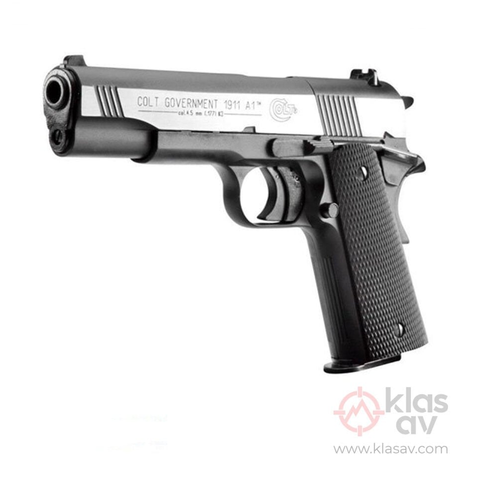 UMAREX Colt Government 1911A1 Havalı Silah Gümüş Siyah