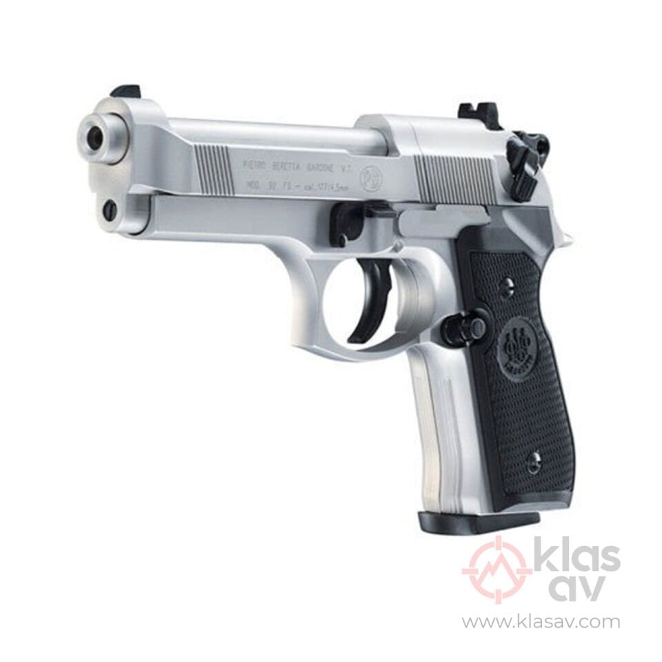 UMAREX Beretta M92 FS 4,5mm Havalı Tabanca Nikel