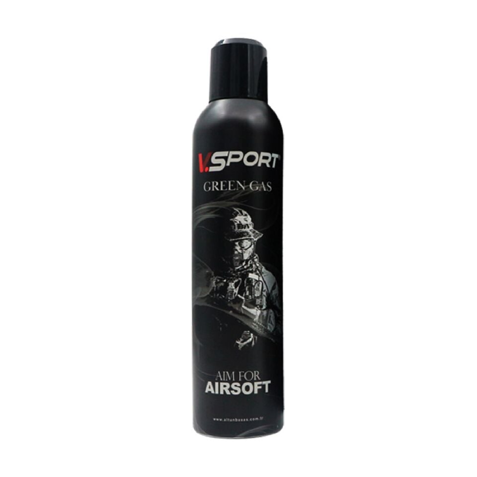 V.Sport Green Gas 300ml 150 PSI Airsoft Gazı