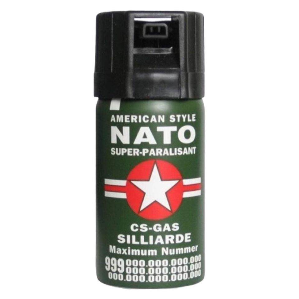 Nato Biber Gazı 50ml Göz Yaşartıcı Savunma Spreyi