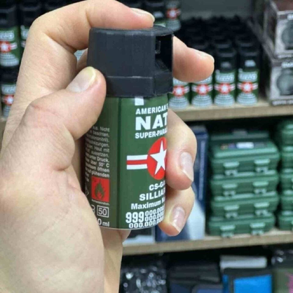 Nato Biber Gazı 50ml Göz Yaşartıcı Savunma Spreyi