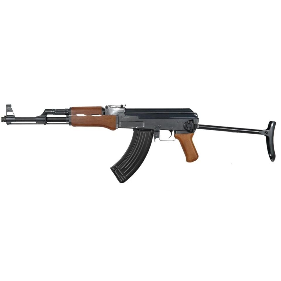 JG Works AK-47S Ahşap Görünümlü Airsoft Tüfek
