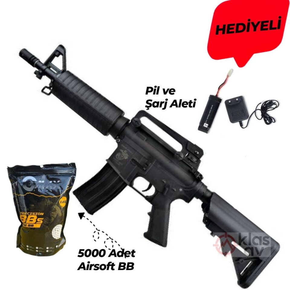 D-Boys M4 M933 Siyah Airsoft Tüfek
