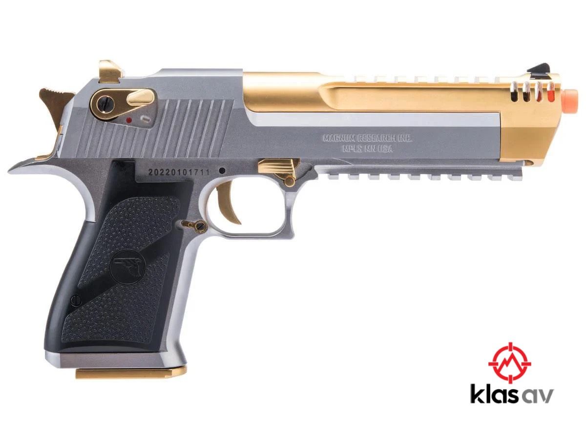 WE AW Desert Eagle L6 Gold Silver GBB Airsoft Tabanca