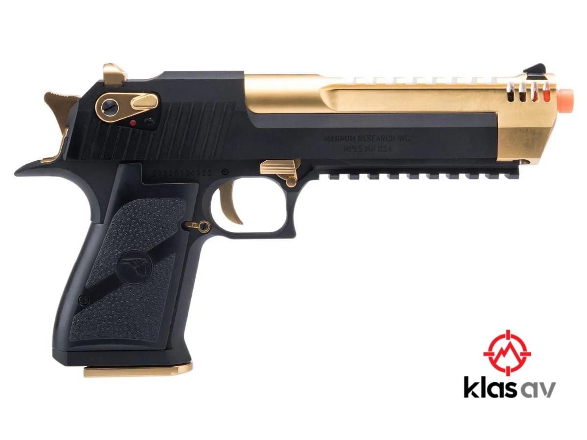 WE AW Desert Eagle L6 Gold/Siyah GBB Airsoft Tabanca