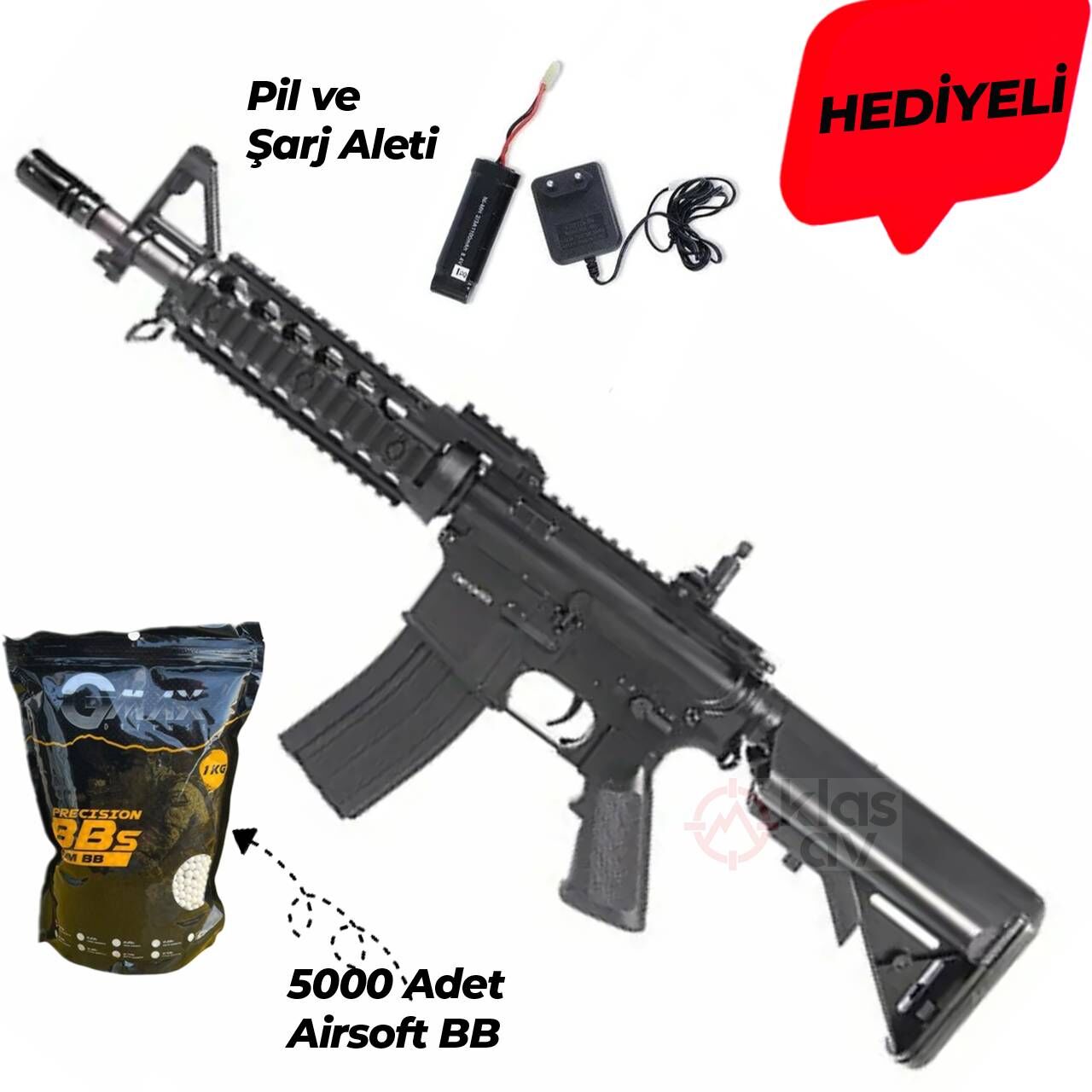 Cyma M4 CQB RAS Elektrikli Airsoft Tüfek