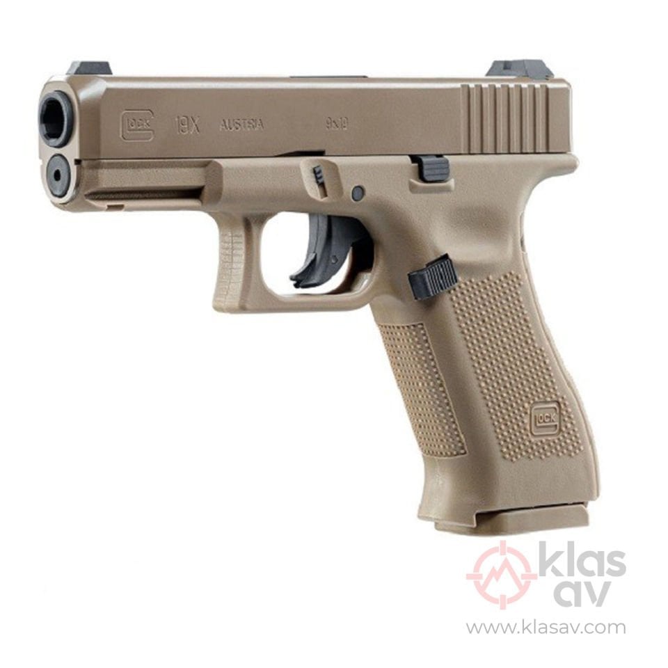 UMAREX Glock19X 4.5mm NonBlowback Havalı Tabanca