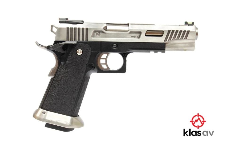 WE Hi-Capa T-REX Force 5.1 SV Full Metal Airsoft Tabanca Silver
