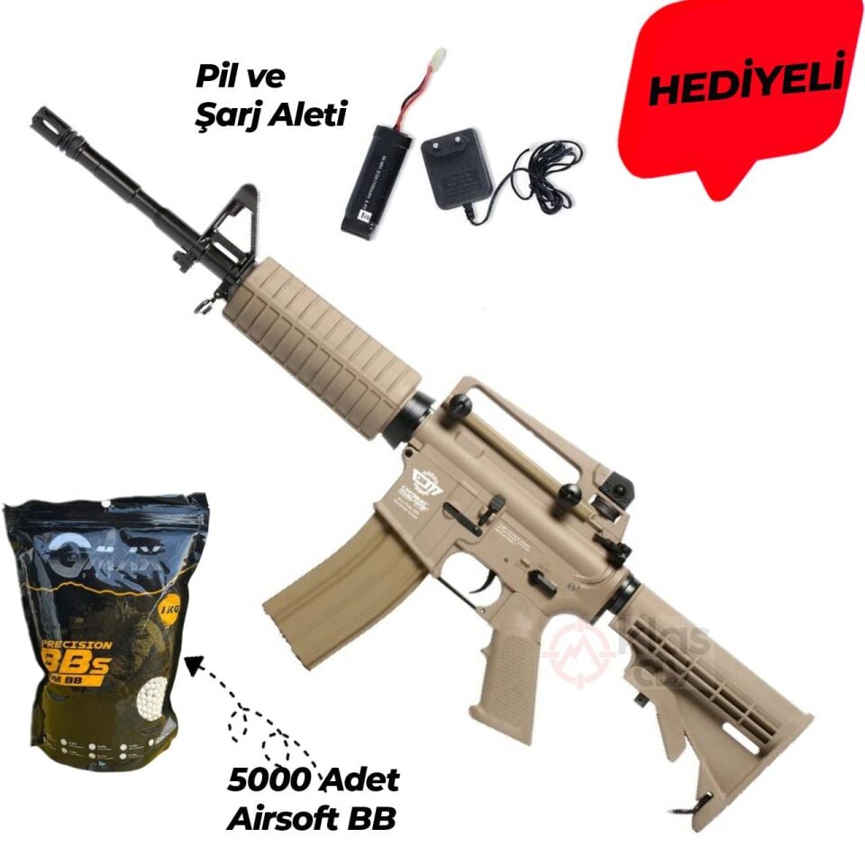 G&G CM16 Carbine Çöl Rengi (Tan) Airsoft Tüfek