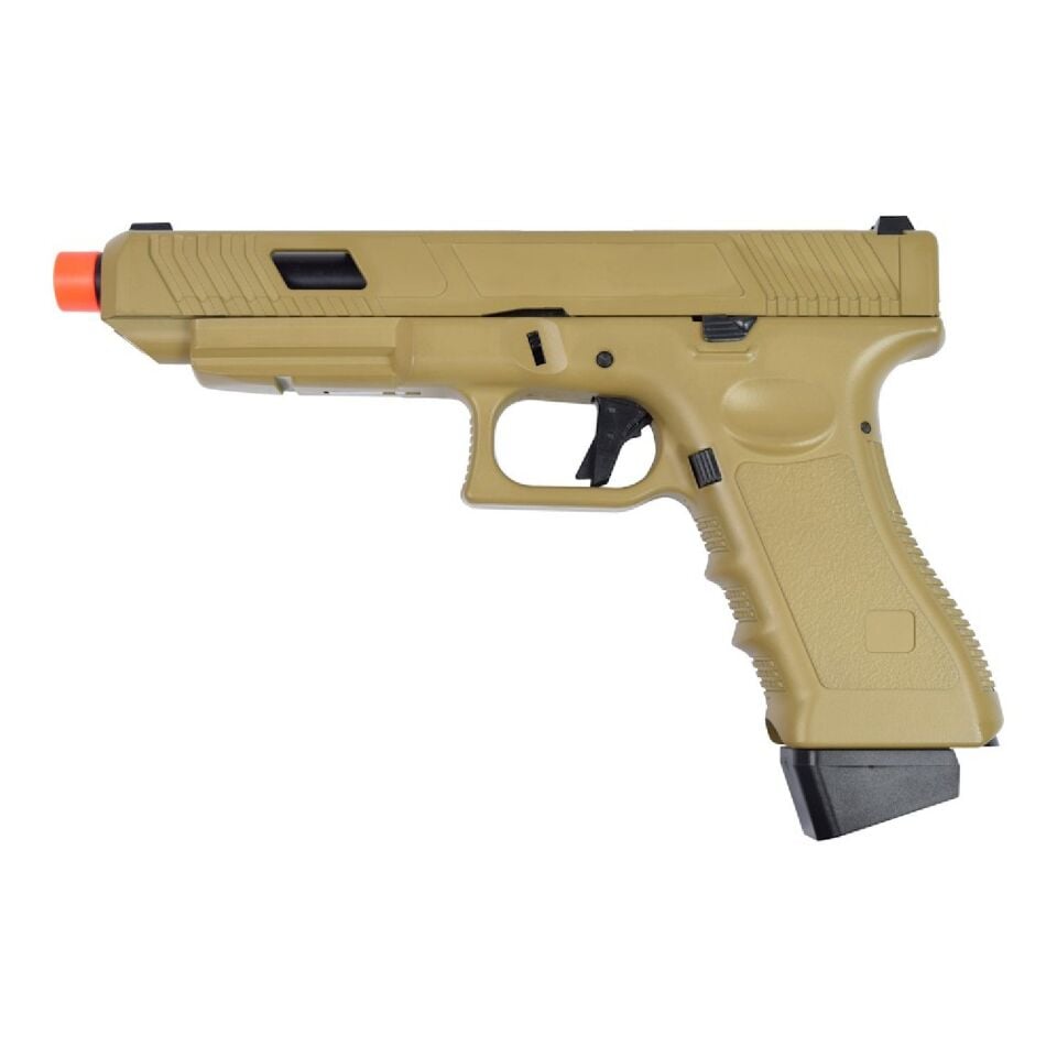 VG1 Blowback GreenGas Airsoft Tabanca Tan (Polimer Gövde)