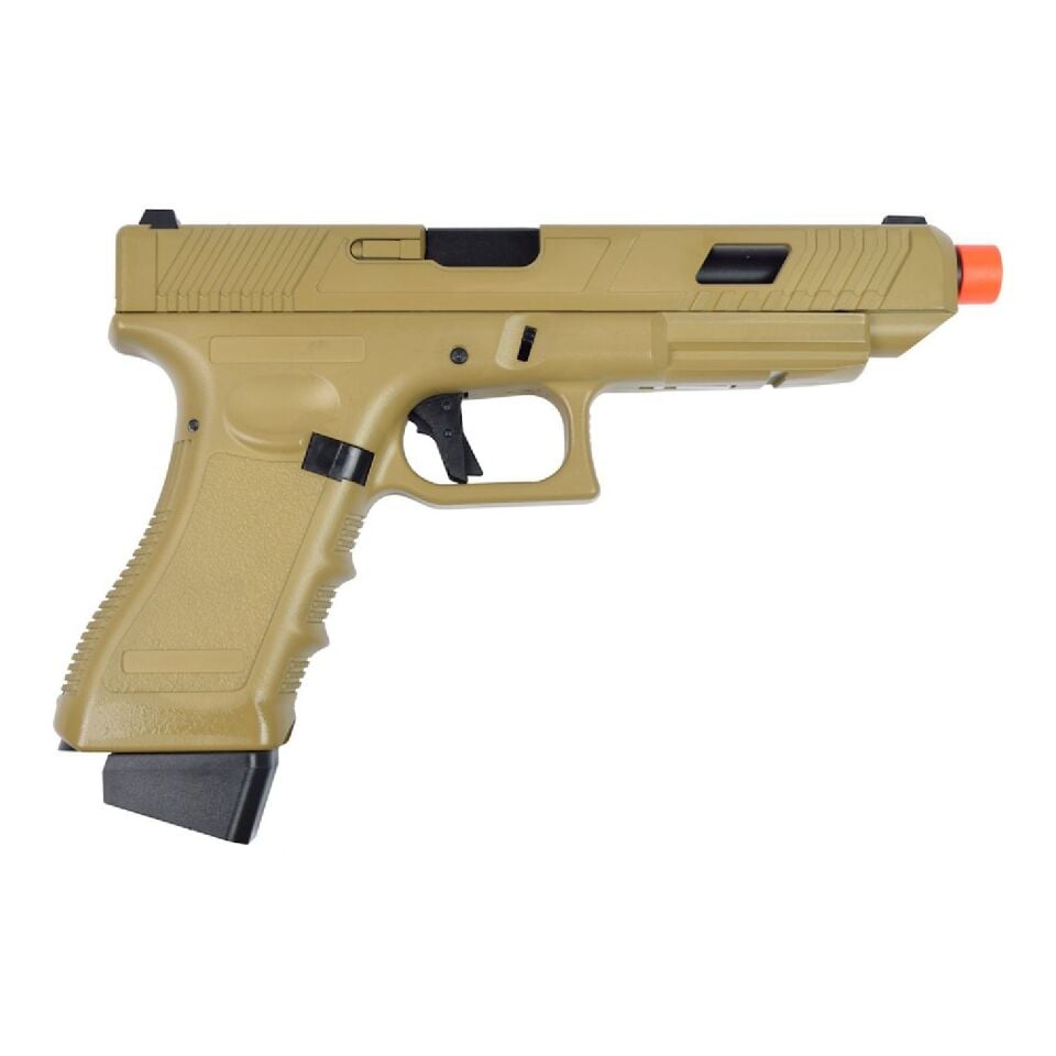 VG1 Blowback GreenGas Airsoft Tabanca Tan (Polimer Gövde)