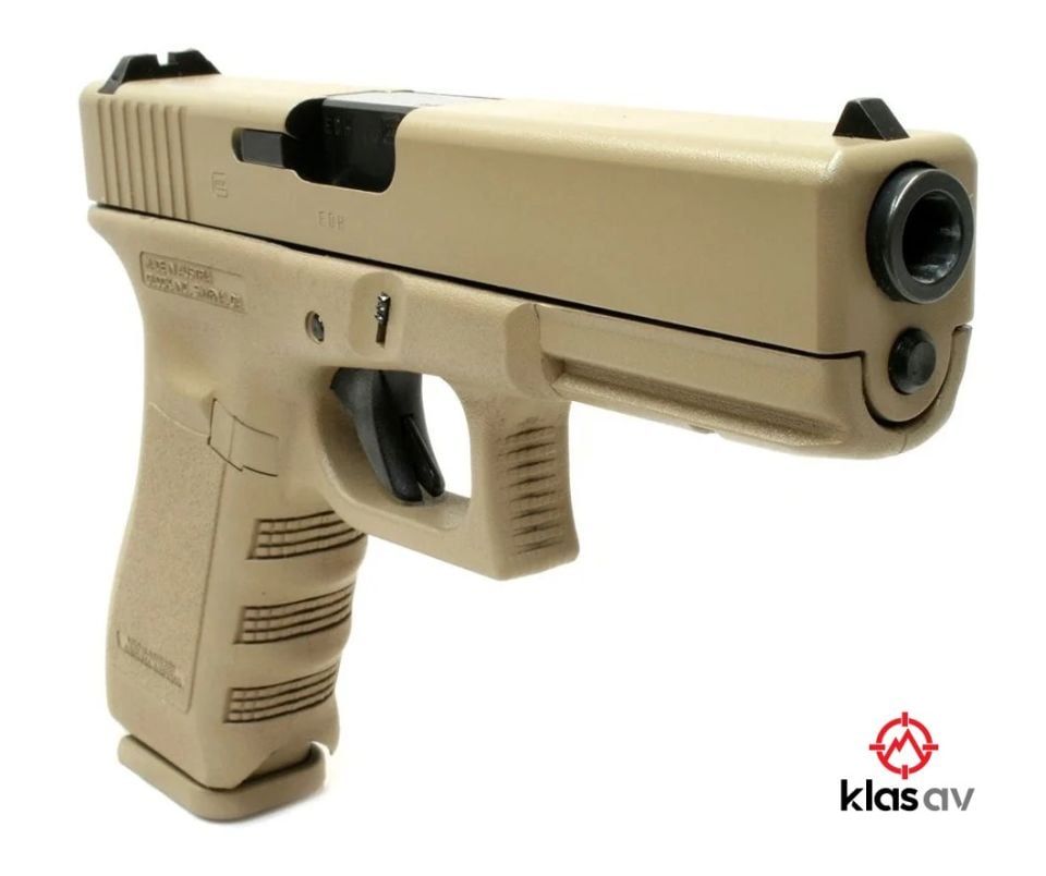WE Glock 17 Gen5 Airsoft Tabanca Tan (Green Gaslı)
