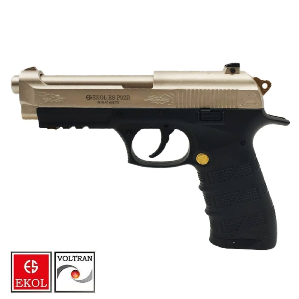 Ekol ES P92 B Altın Blowback Havalı Tabanca Saten