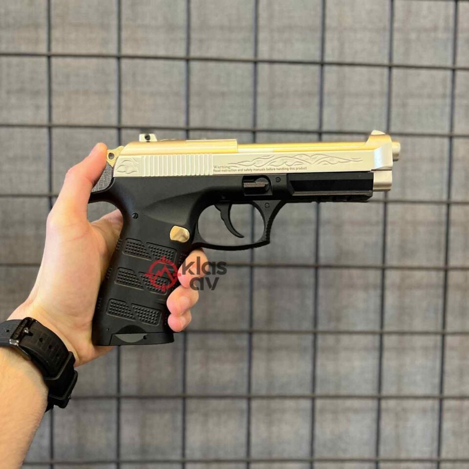 Ekol ES P92 B Altın Blowback Havalı Tabanca Saten