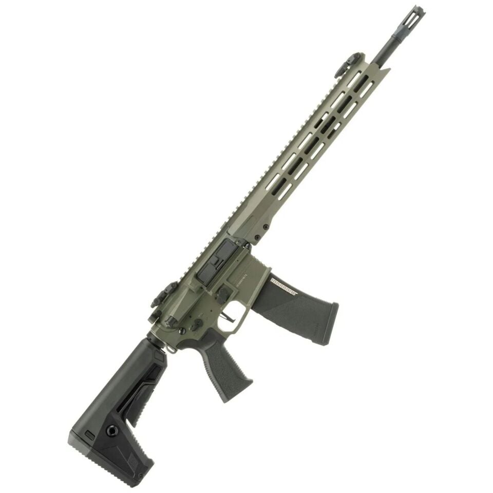 KRYTAC Trident MK3 SPR-M GATE Haki Yeşil Elektrikli Airsoft Tüfek