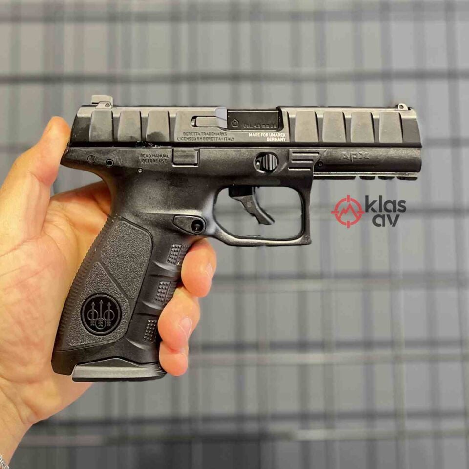 UMAREX Beretta APX 4,5 mm Blowback Havalı Tabanca Siyah