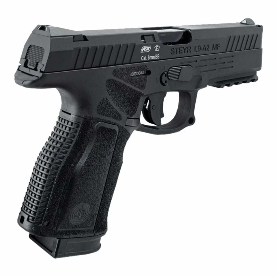 ASG Steyr L9-A2 Siyah CO2 Blowback Airsoft Tabanca