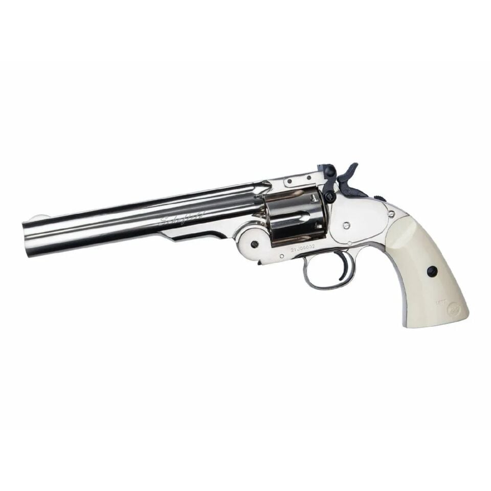 ASG Schofield 6'' Gümüş 4.5mm Pellet Havalı Tabanca