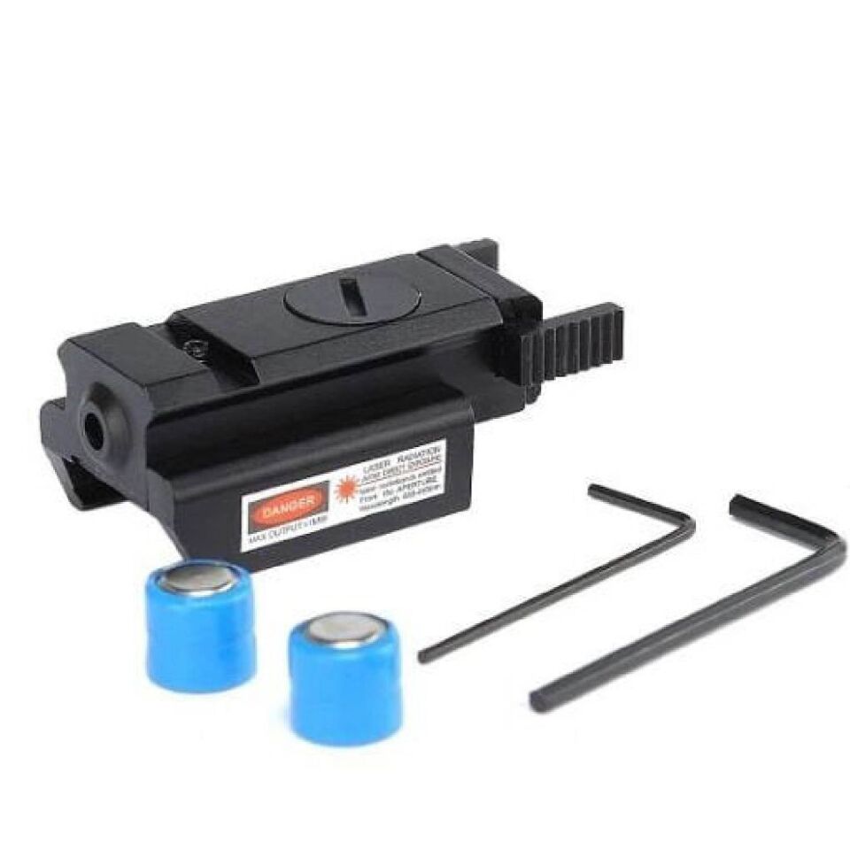 Spike JG10 Kırmızı / Yeşil Taktik Tabanca Lazeri (22mm Uyumlu)