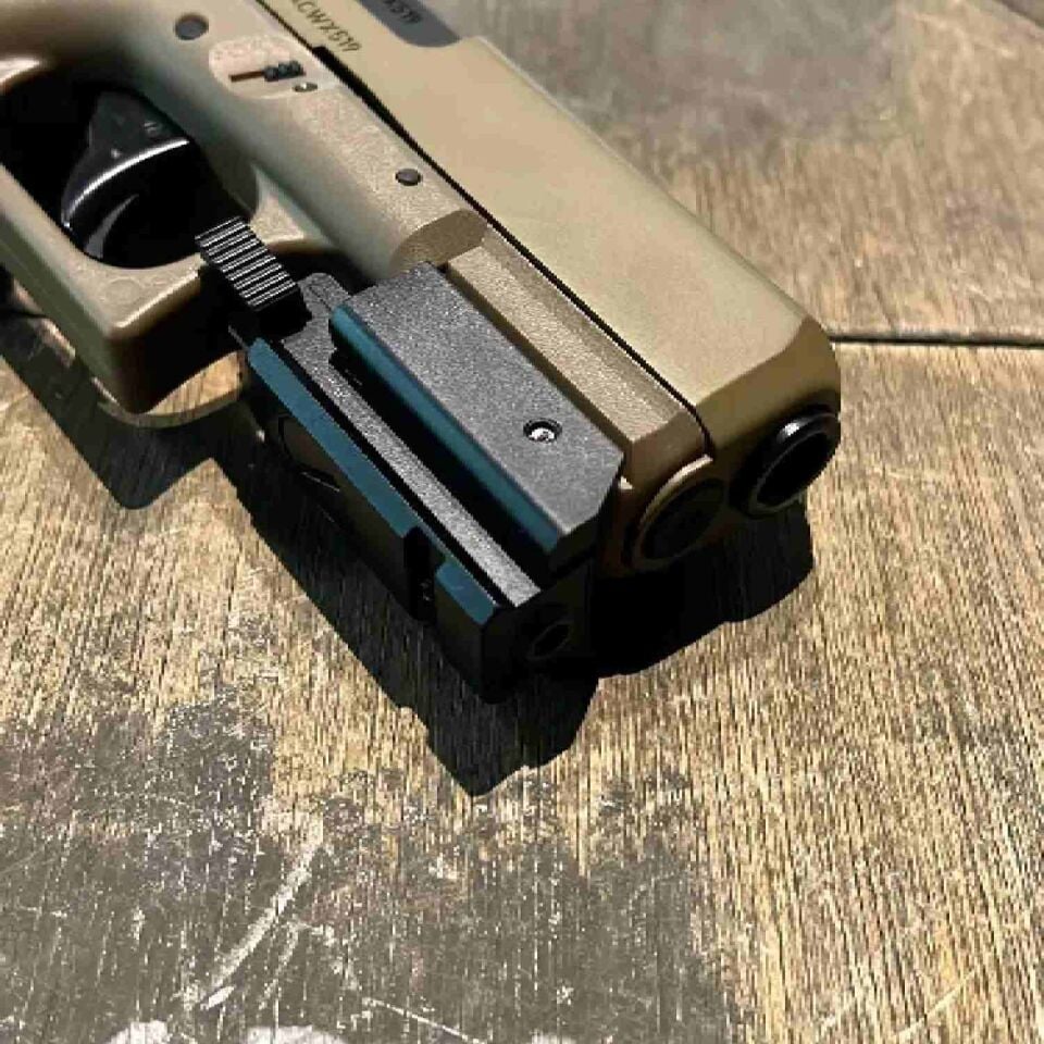 Spike JG10 Kırmızı / Yeşil Taktik Tabanca Lazeri (22mm Uyumlu)