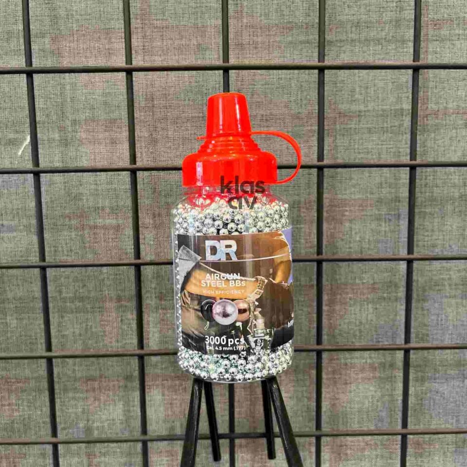 DR 4.5mm Çelik BB Bilye (3000 Adet) Özel Şişeli
