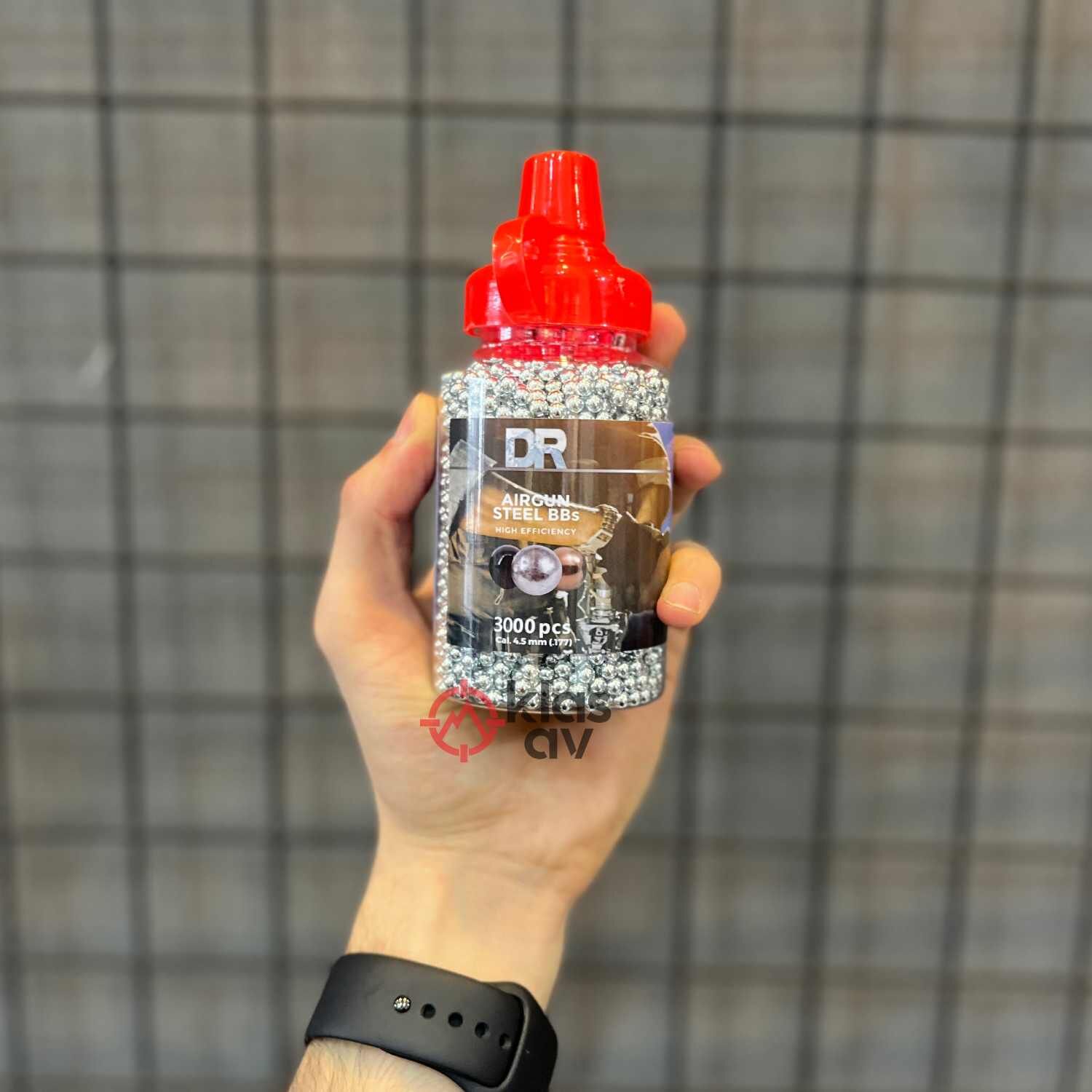 DR 4.5mm Çelik BB Bilye (3000 Adet) Özel Şişeli