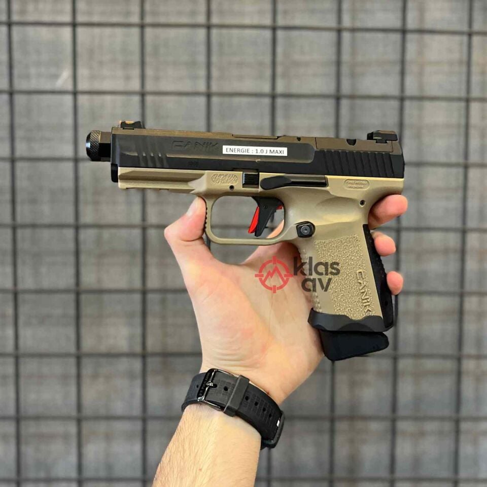 Canik TP9 Elite Combat Siyah Çöl Green Gas Airsoft Tabanca
