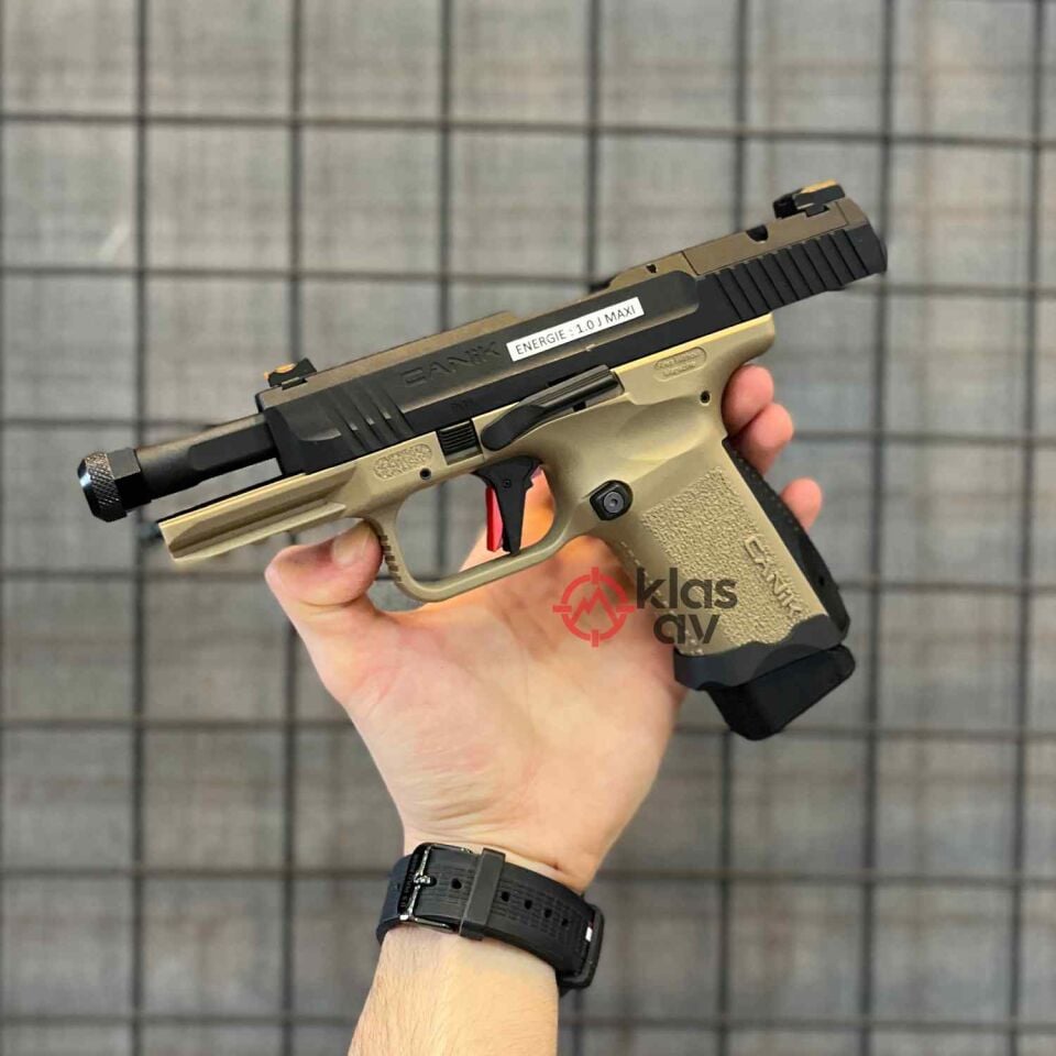 Canik TP9 Elite Combat Siyah Çöl Green Gas Airsoft Tabanca