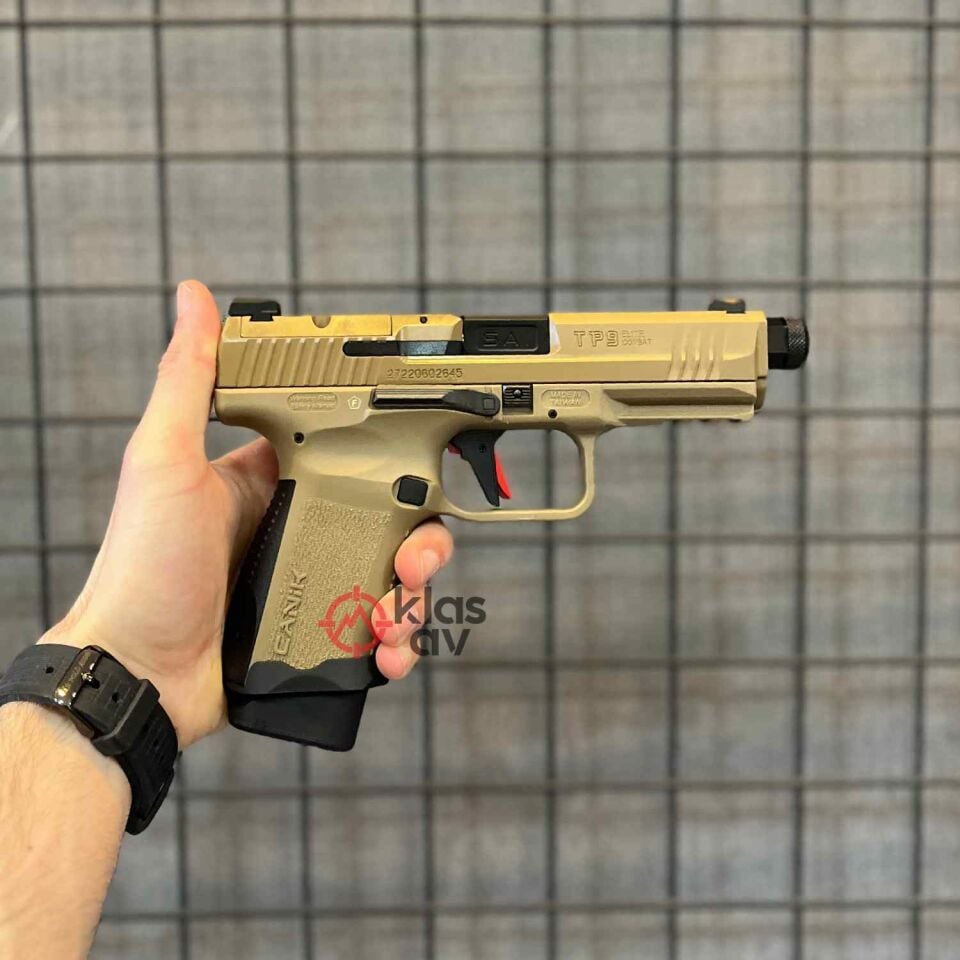 Canik TP9 Elite Combat Tan Green Gas Airsoft Tabanca
