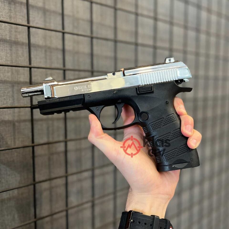 EKOL S P92 Blowback 4.5 mm Havalı Tabanca Parlak Beyaz