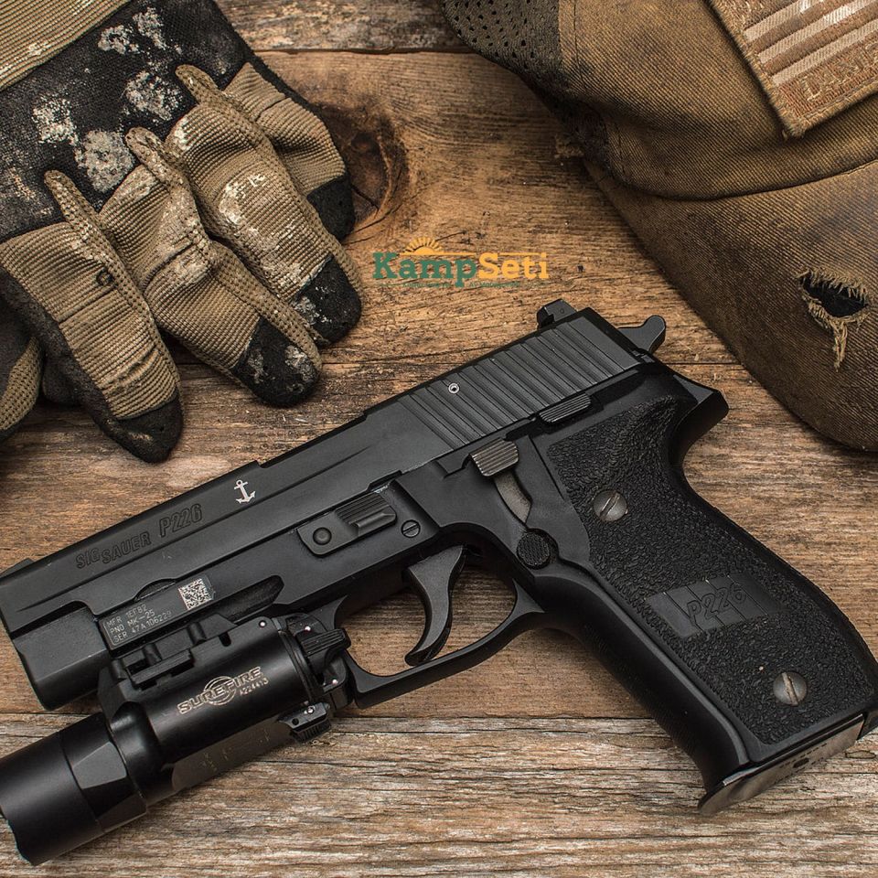 Sig Sauer P226 MK25 Full Metal Airsoft Tabanca Siyah - Klas Av