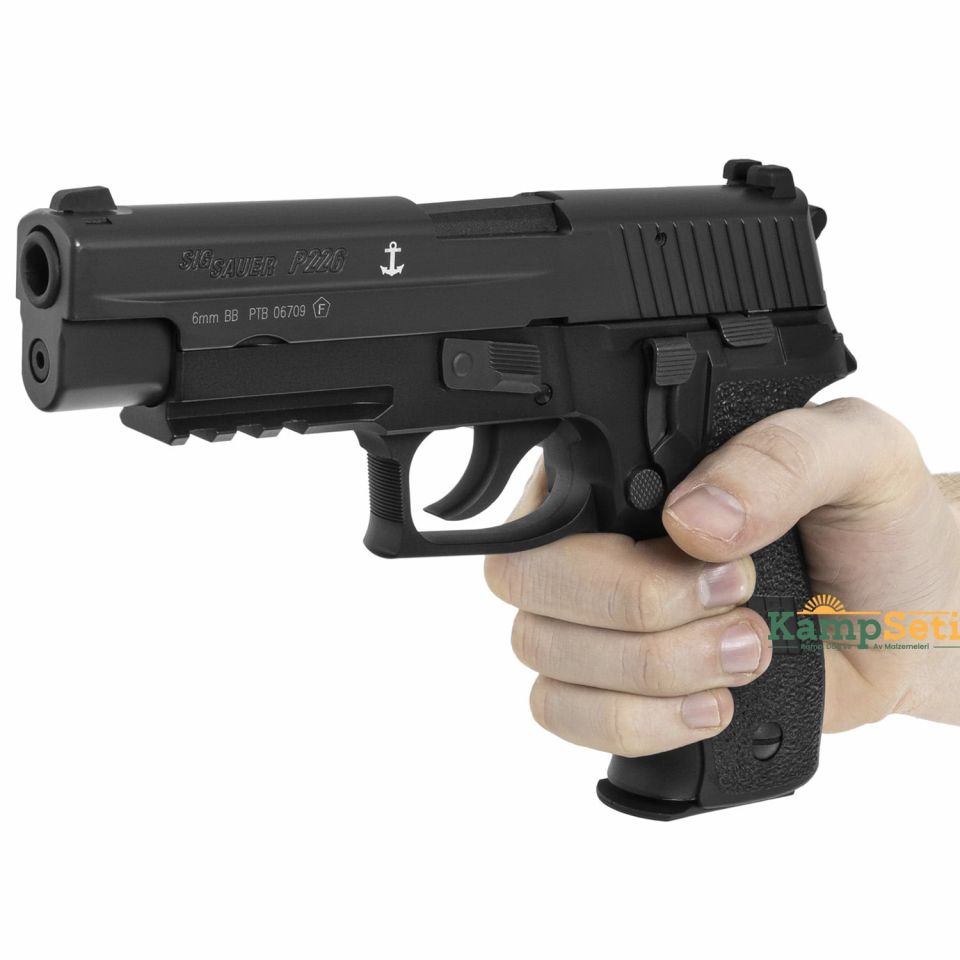 Sig Sauer P226 MK25 Full Metal Airsoft Tabanca Siyah - Klas Av