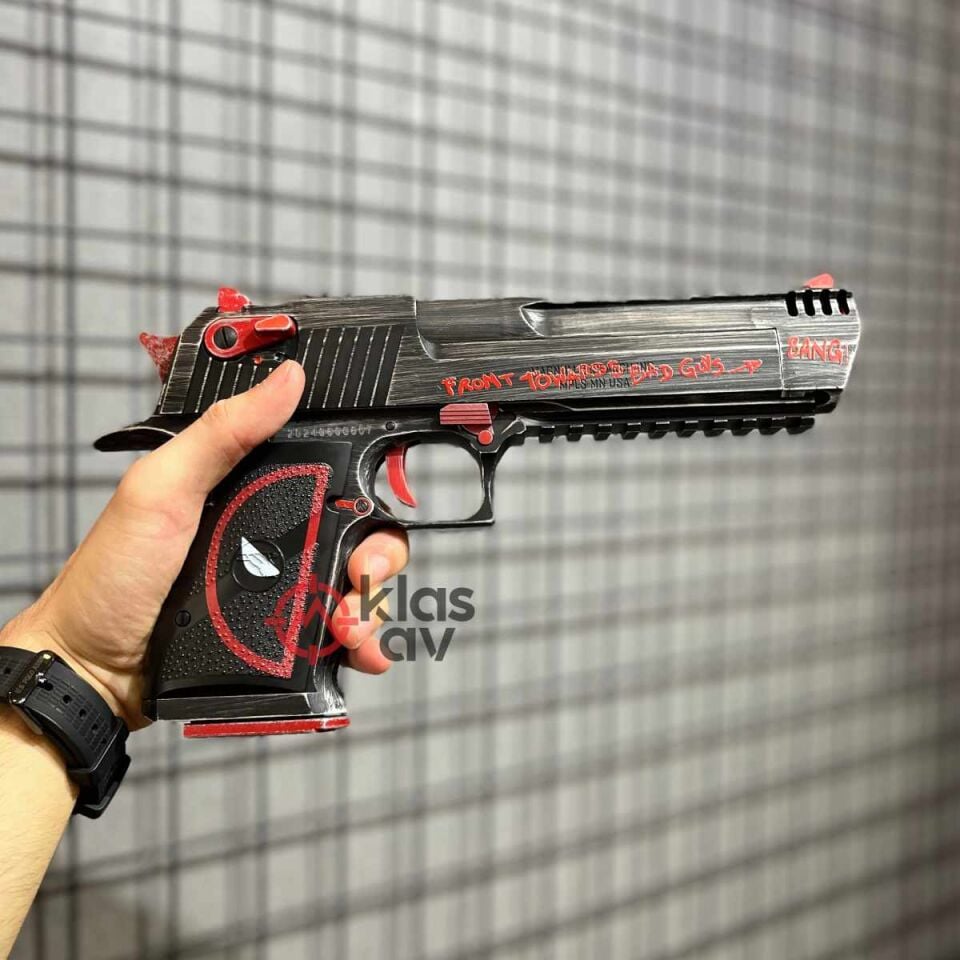 Cybergun Desert Eagle L.50AE Deadpool Edition GBB Airsoft Tabanca