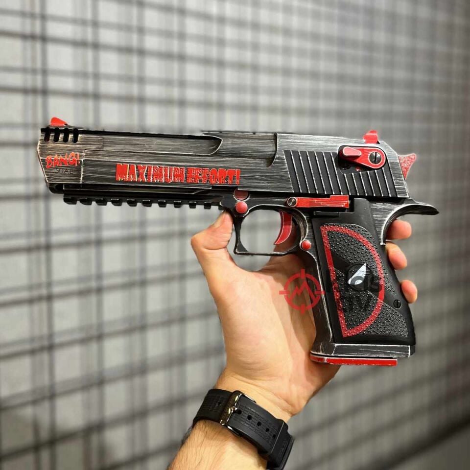 Cybergun Desert Eagle L.50AE Deadpool Edition GBB Airsoft Tabanca