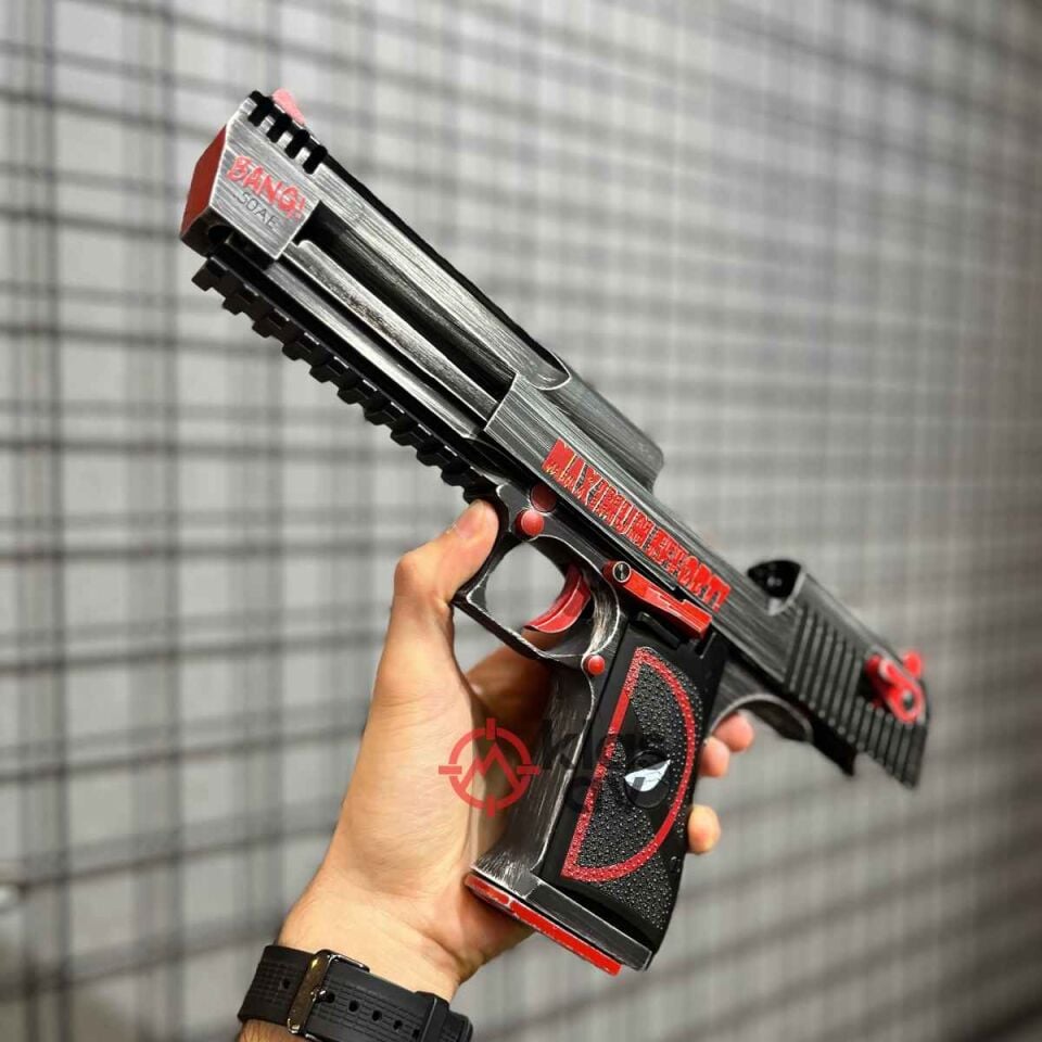 Cybergun Desert Eagle L.50AE Deadpool Edition GBB Airsoft Tabanca