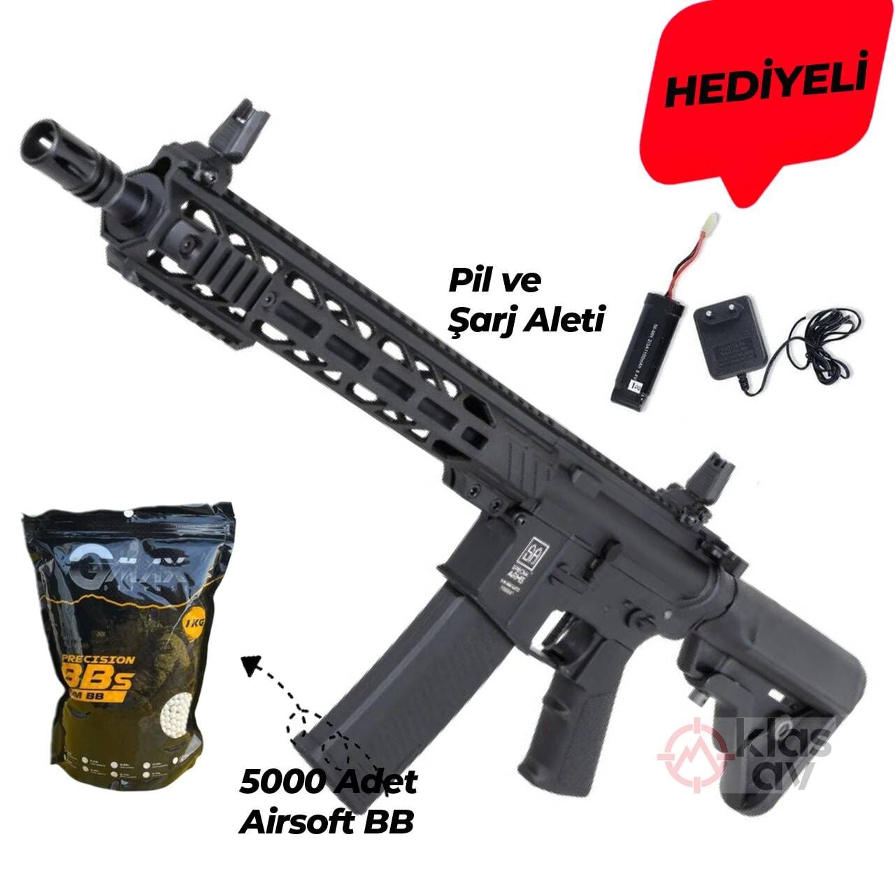 Specna Arms SA-F09 FLEX HAL ETU Gen.2 Siyah Airsoft Tüfek