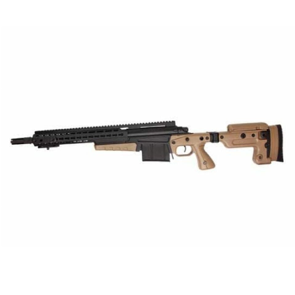 ASG MK13 Compact Yaylı Airsoft Keskin Nişancı Tüfeği Haki/Siyah