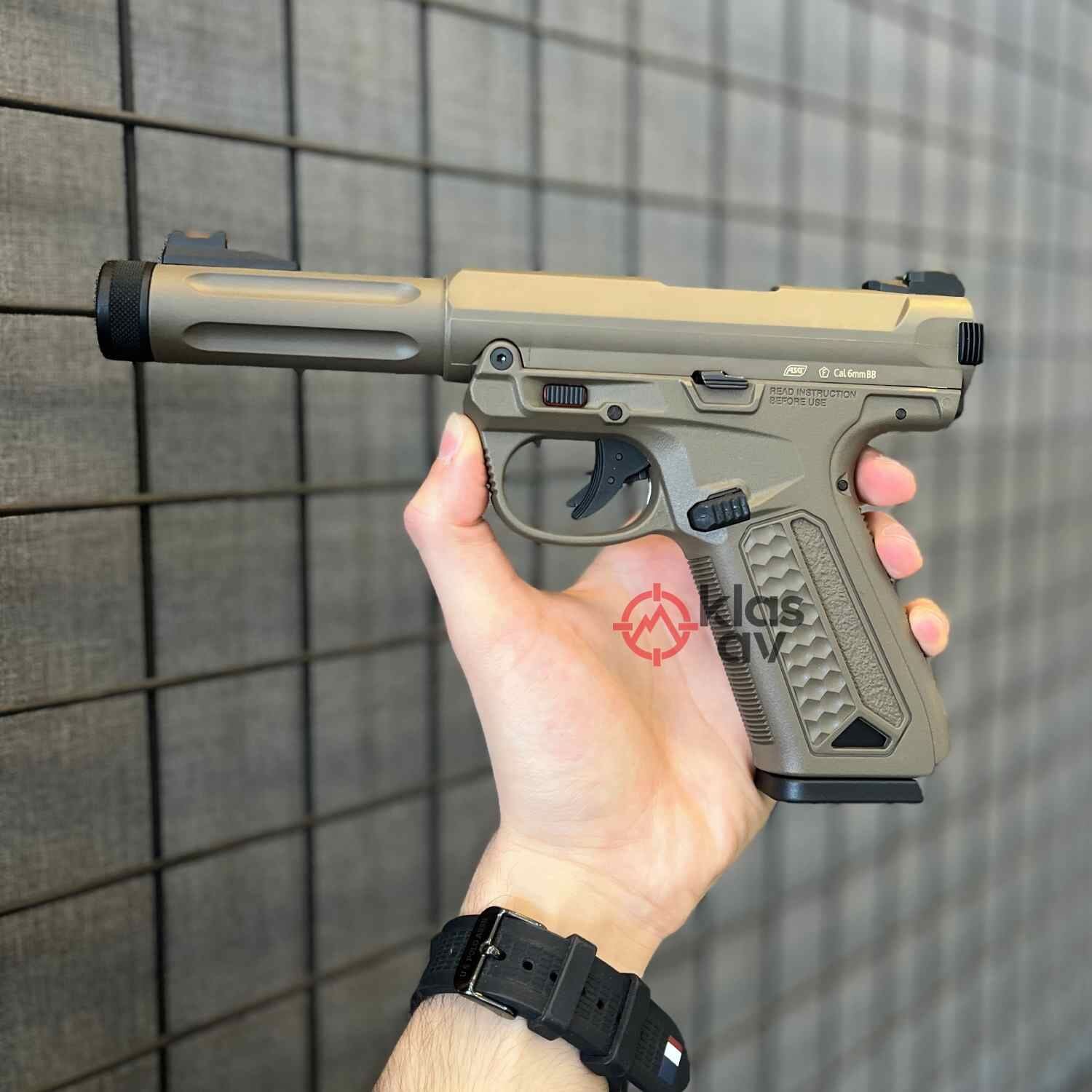 Action Army AAP-01 Assassin FDE GBB Airsoft Tabanca (Yarı Otomatik)