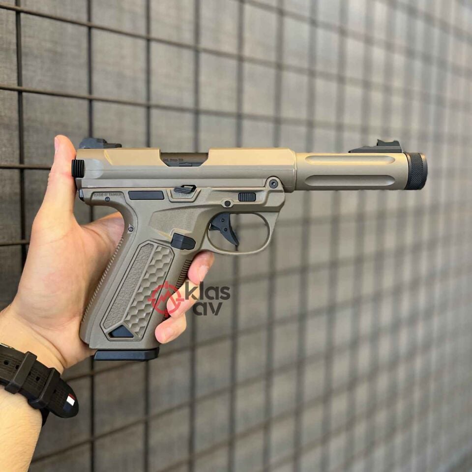 Action Army AAP-01 Assassin FDE GBB Airsoft Tabanca (Yarı Otomatik)